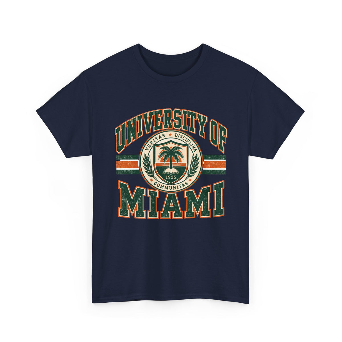University of Miami Vintage Collegiate T-Shirt