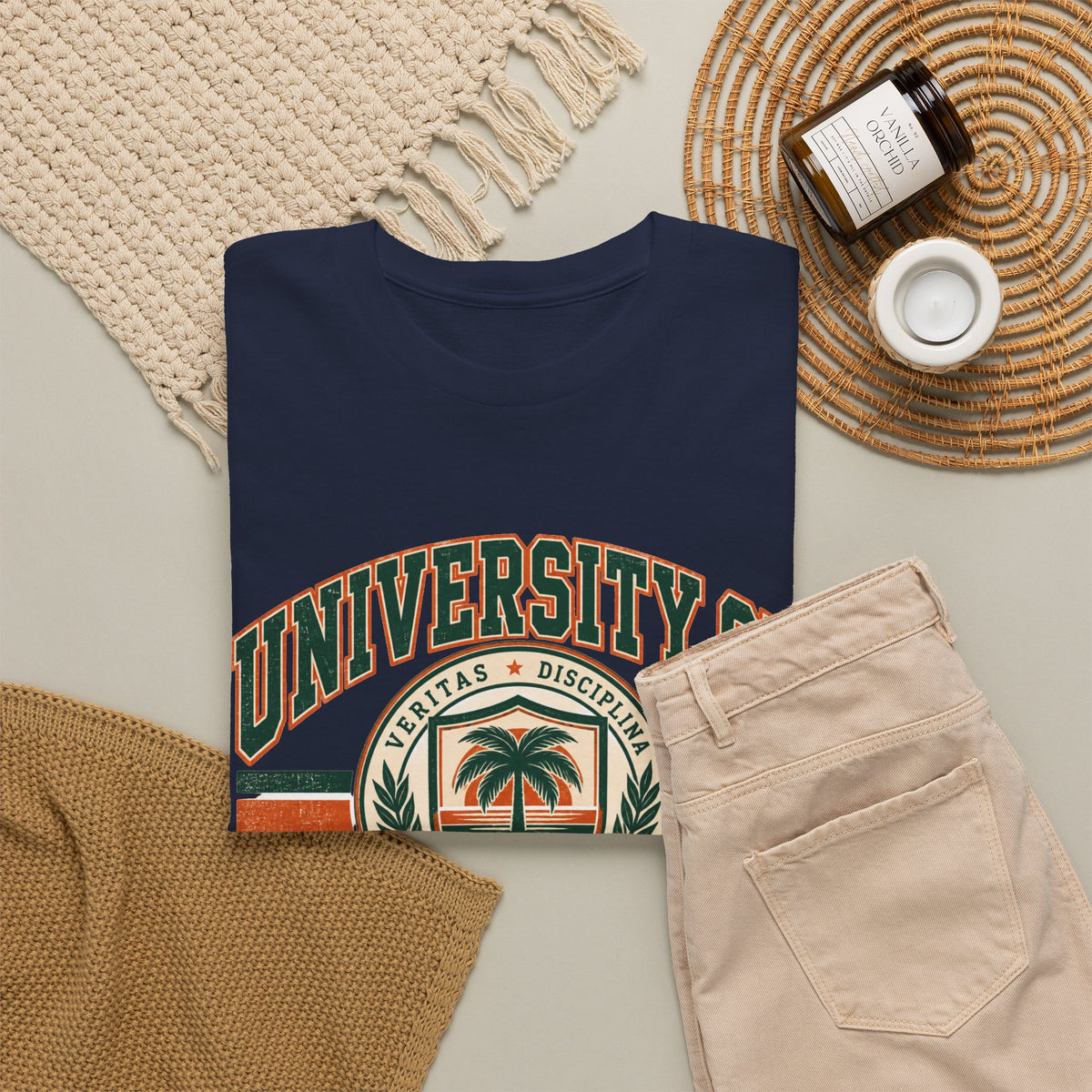 University of Miami Vintage Collegiate T-Shirt