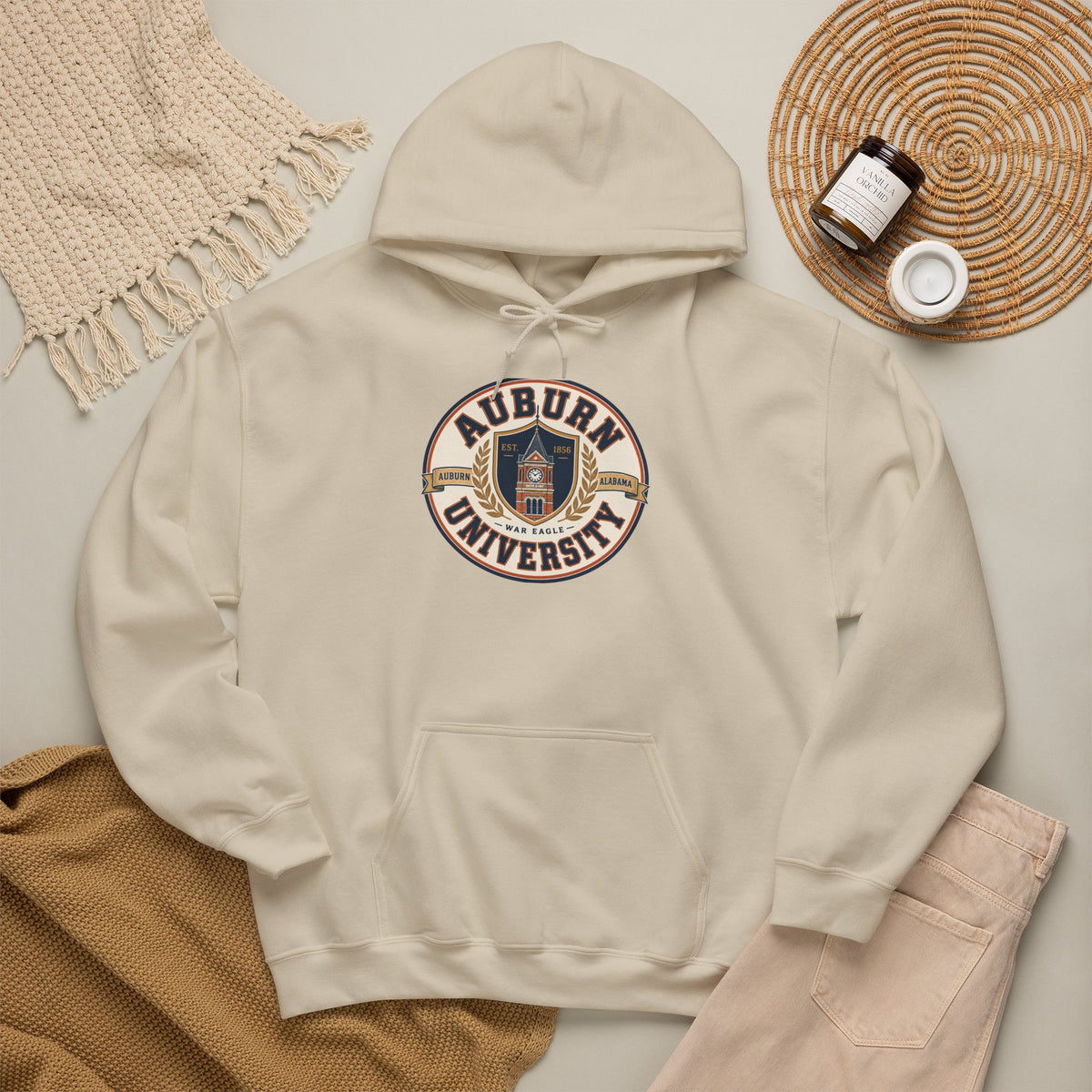 Auburn University Logo Hoodie
