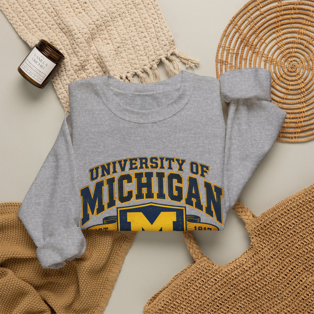 University of Michigan Crewneck Sweatshirt