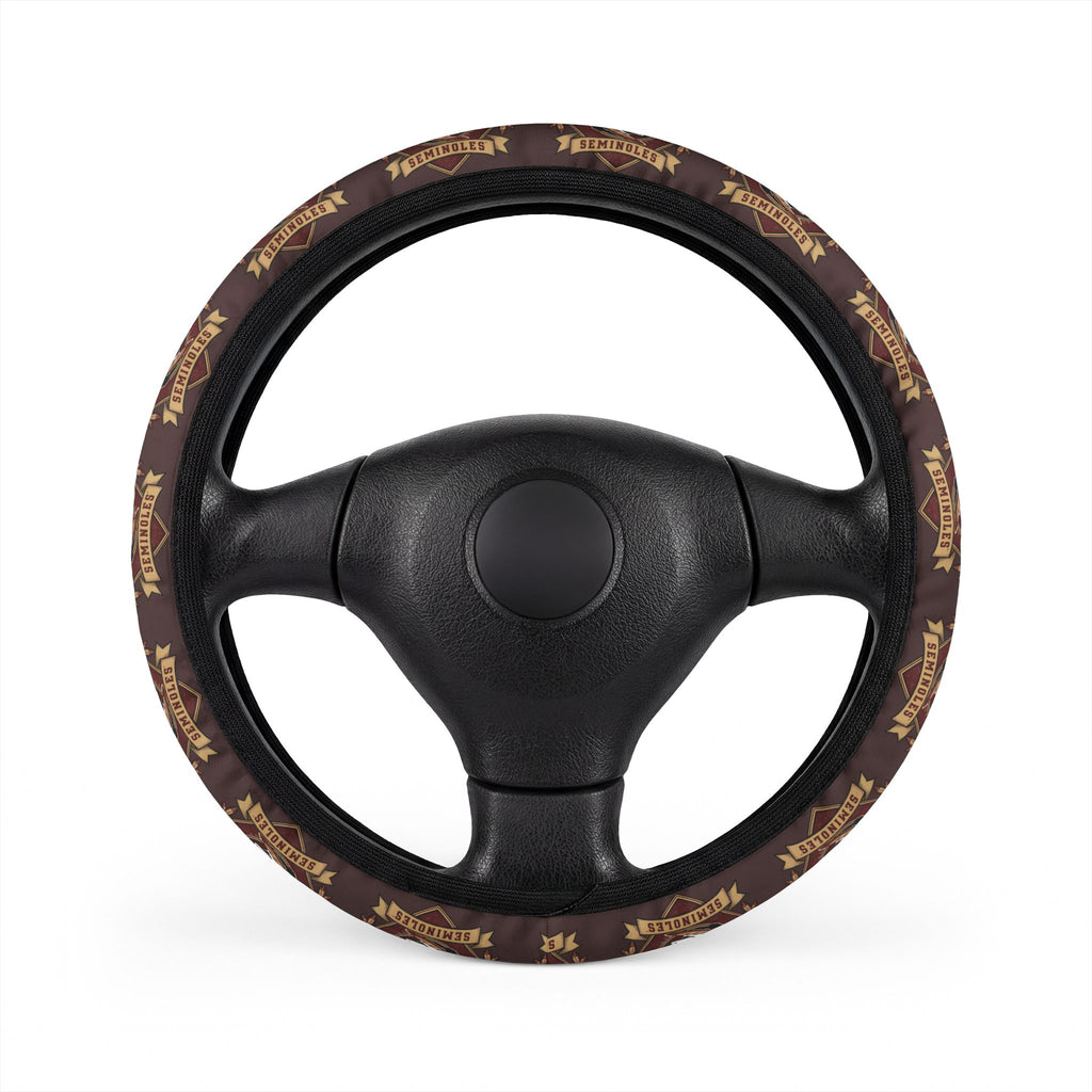 Florida State University Car Steering Wheel Cover