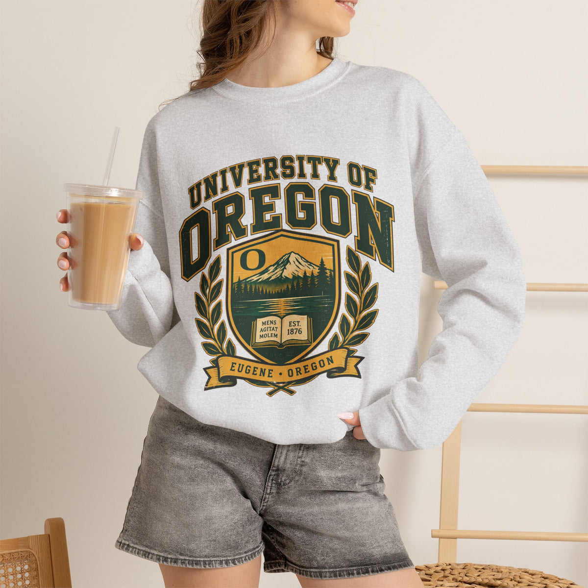 University of Oregon Crewneck Sweatshirt