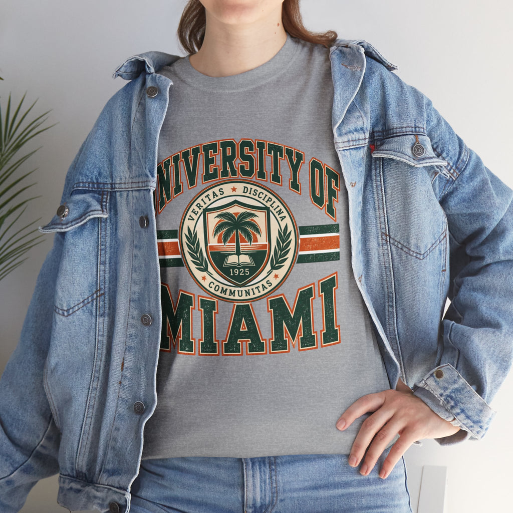 University of Miami Vintage Collegiate T-Shirt