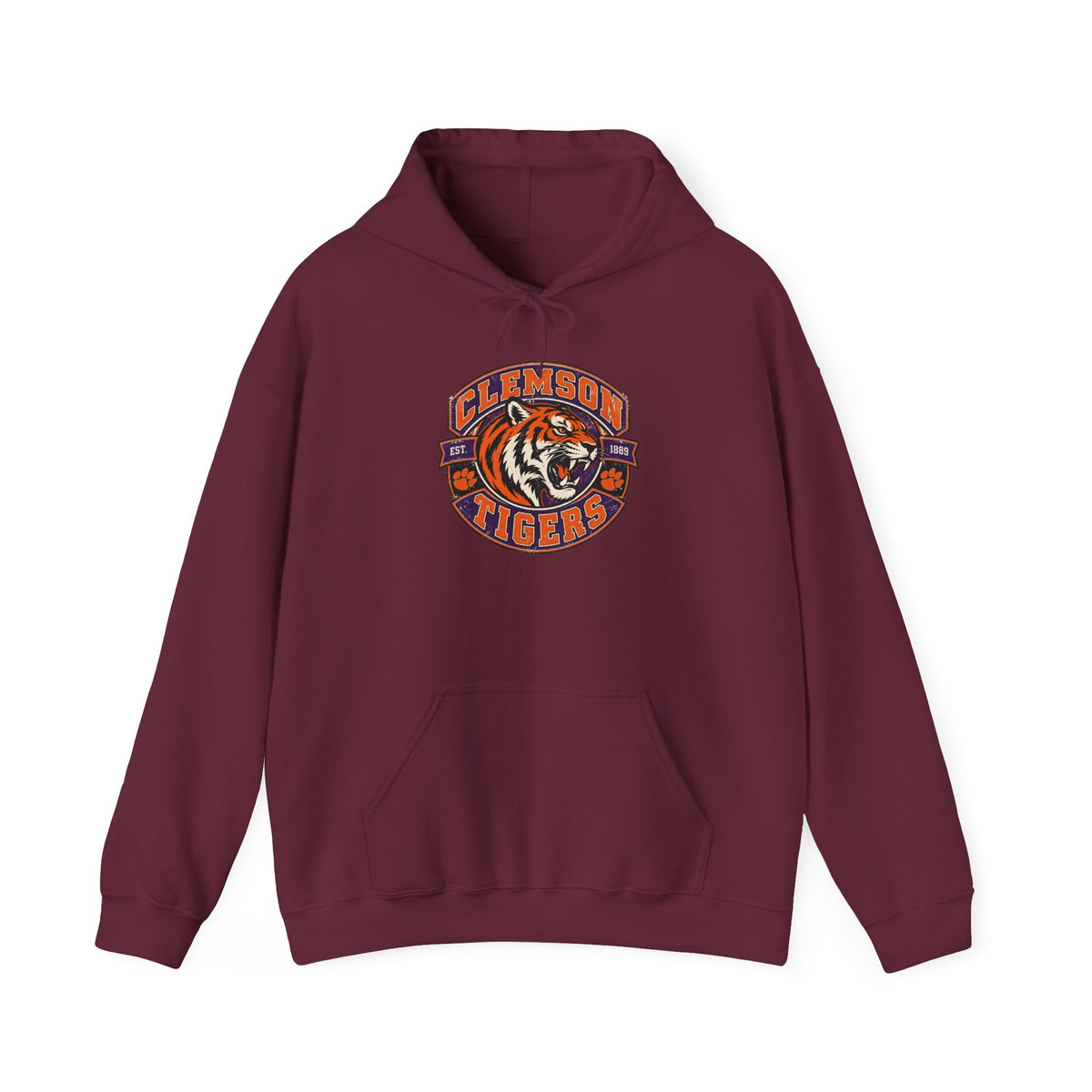 Clemson Tigers Football Logo Hoodie