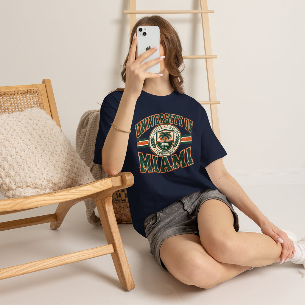 University of Miami Vintage Collegiate T-Shirt
