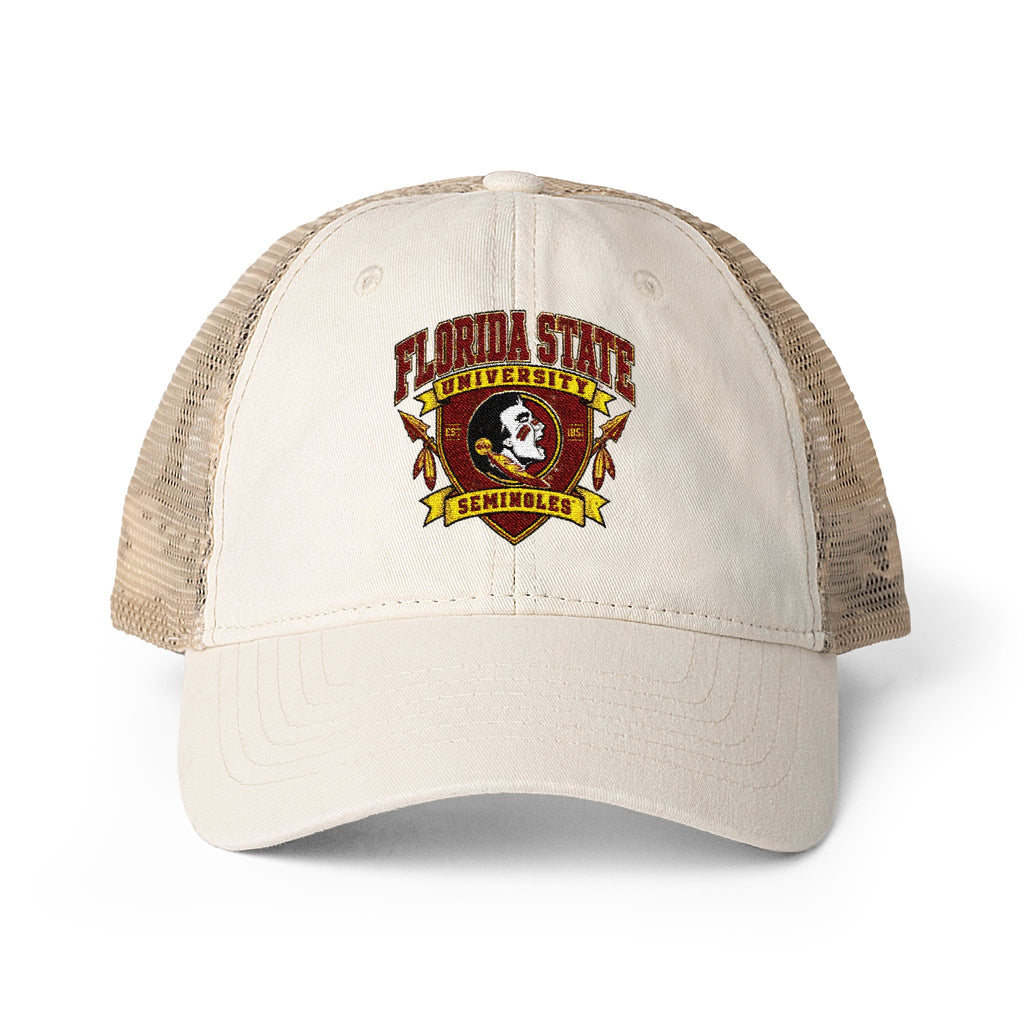 Women's Washed Mesh-Back Cap