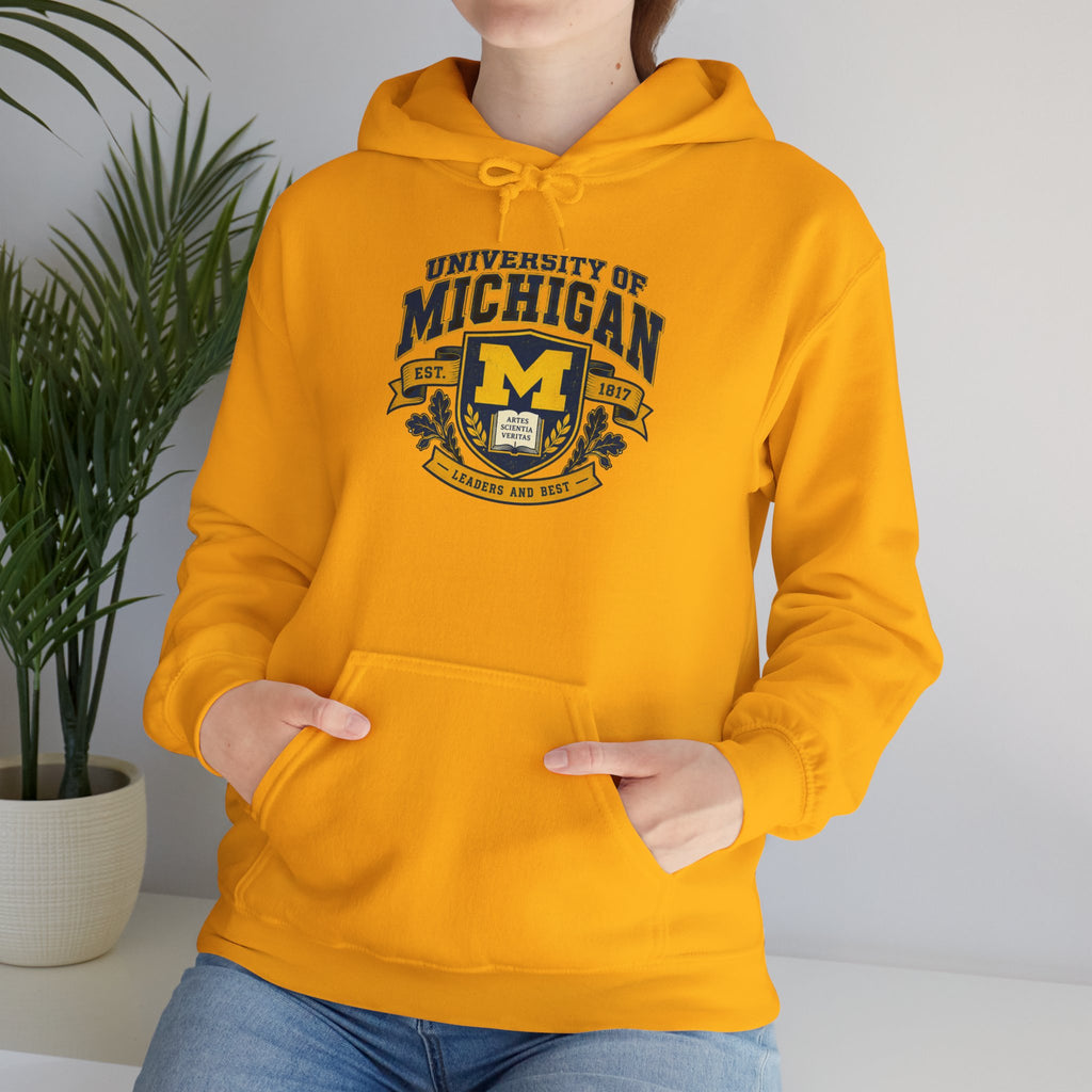 University of Michigan Wolverines Logo Hoodie