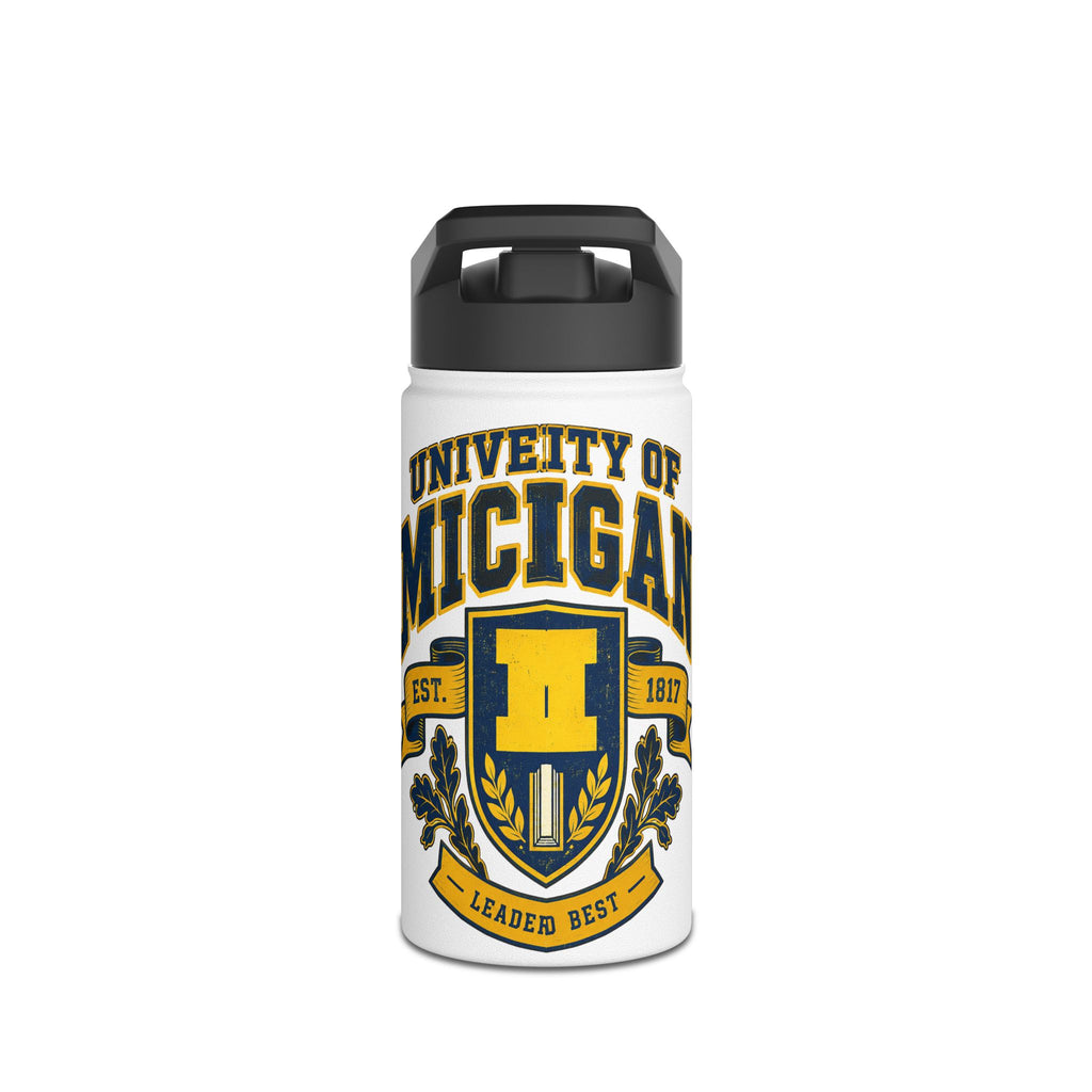 University of Michigan Wolverines Stainless Steel Water Bottle