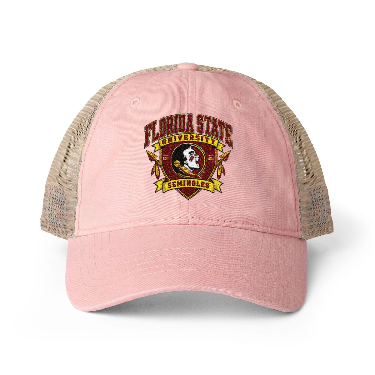 Women's Washed Mesh-Back Cap