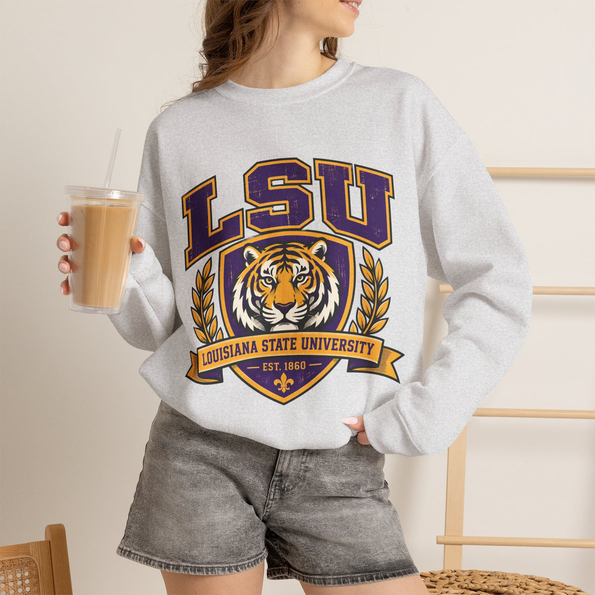 Louisiana State University Crewneck Sweatshirt