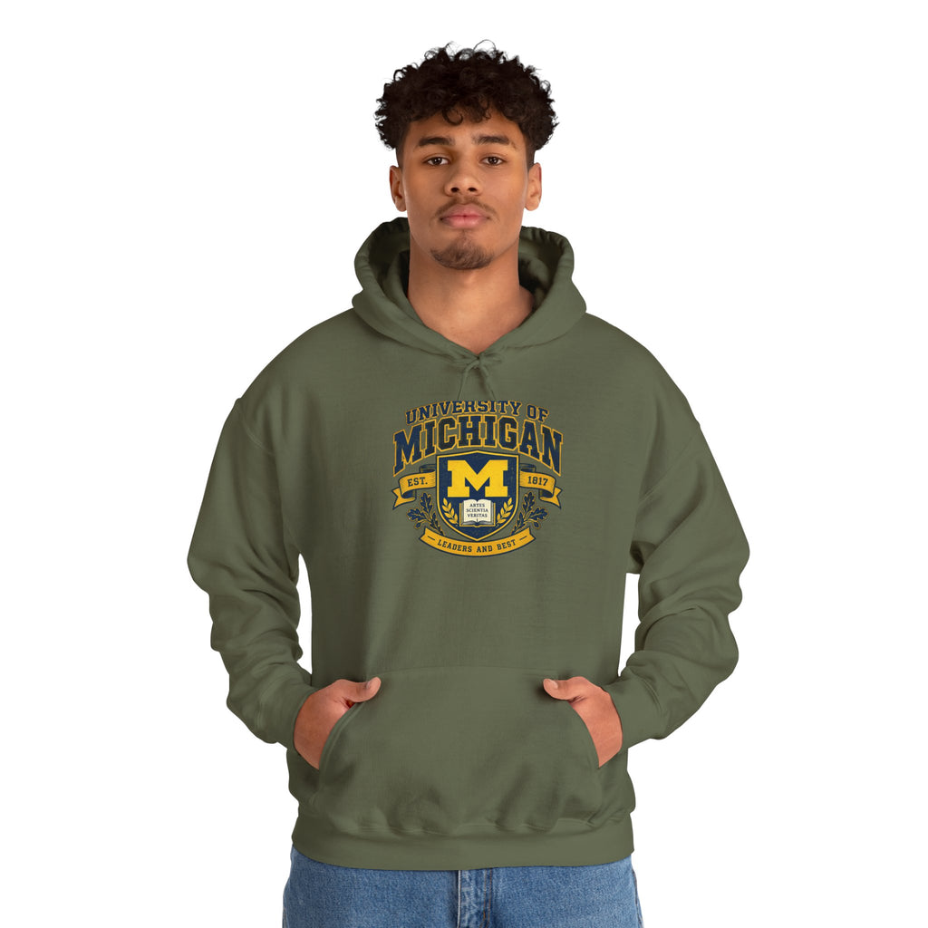 University of Michigan Wolverines Logo Hoodie