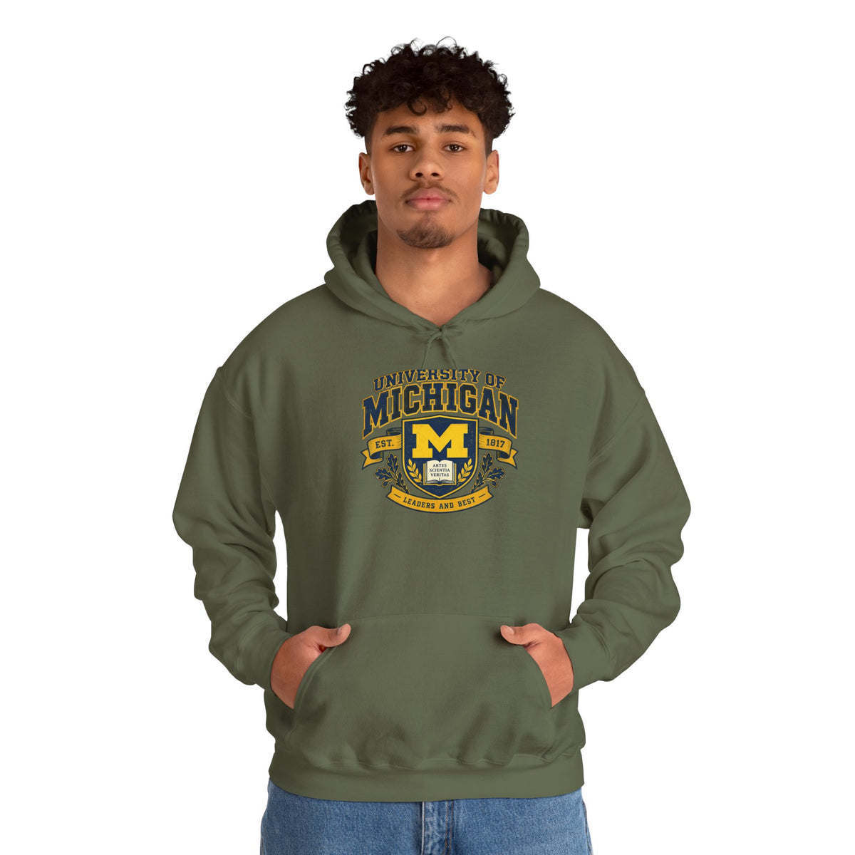 University of Michigan Wolverines Logo Hoodie
