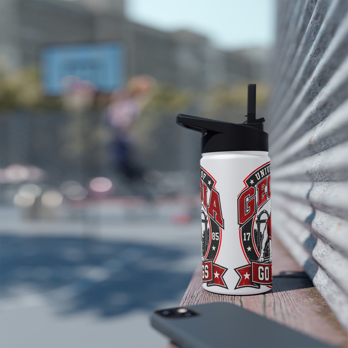 University of Georgia Stainless Steel Water Bottle