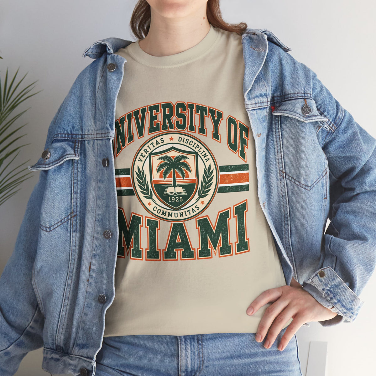 University of Miami Vintage Collegiate T-Shirt