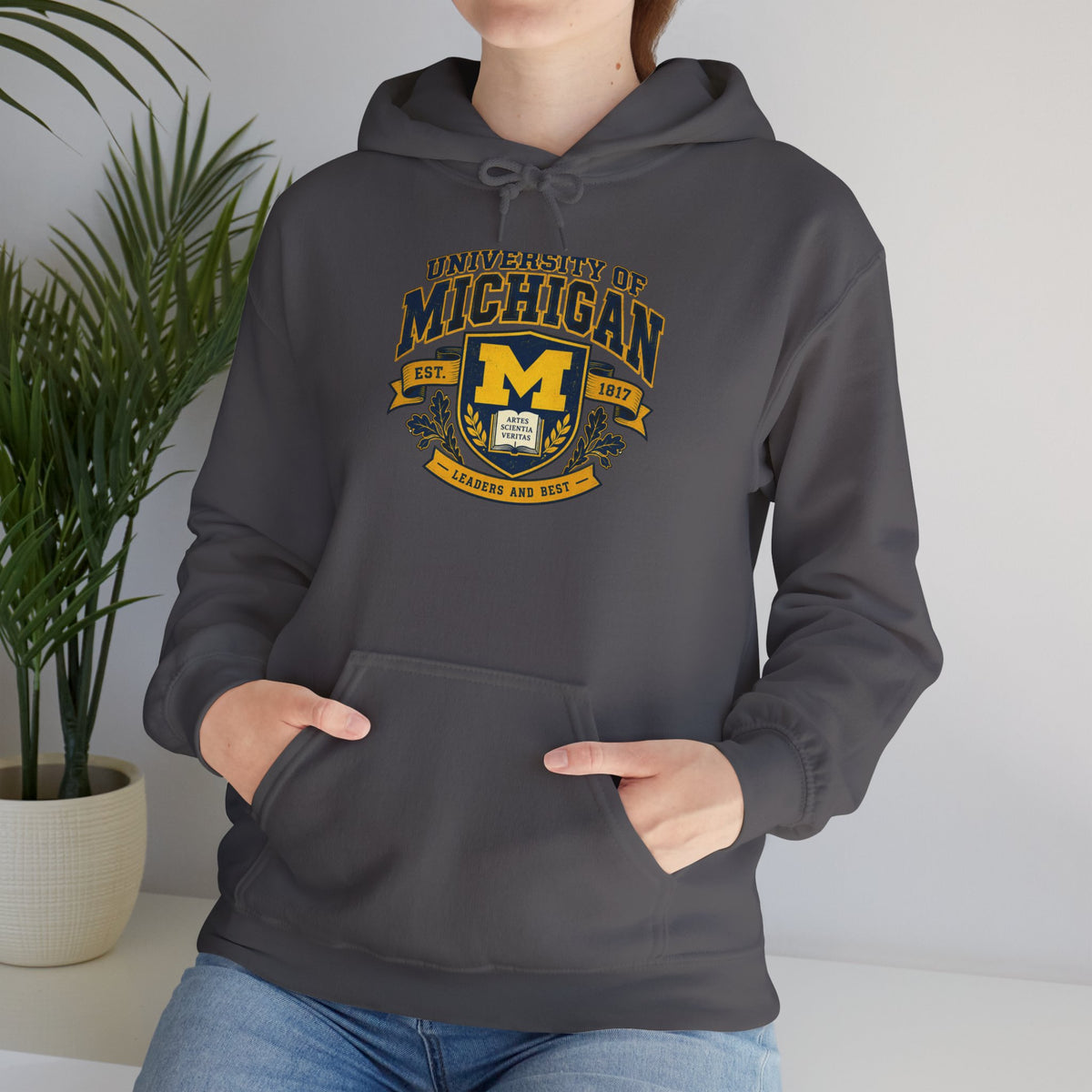 University of Michigan Wolverines Logo Hoodie