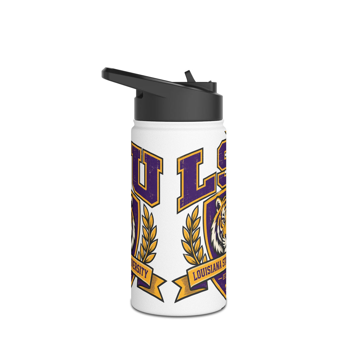 Louisiana State University Stainless Steel Water Bottle