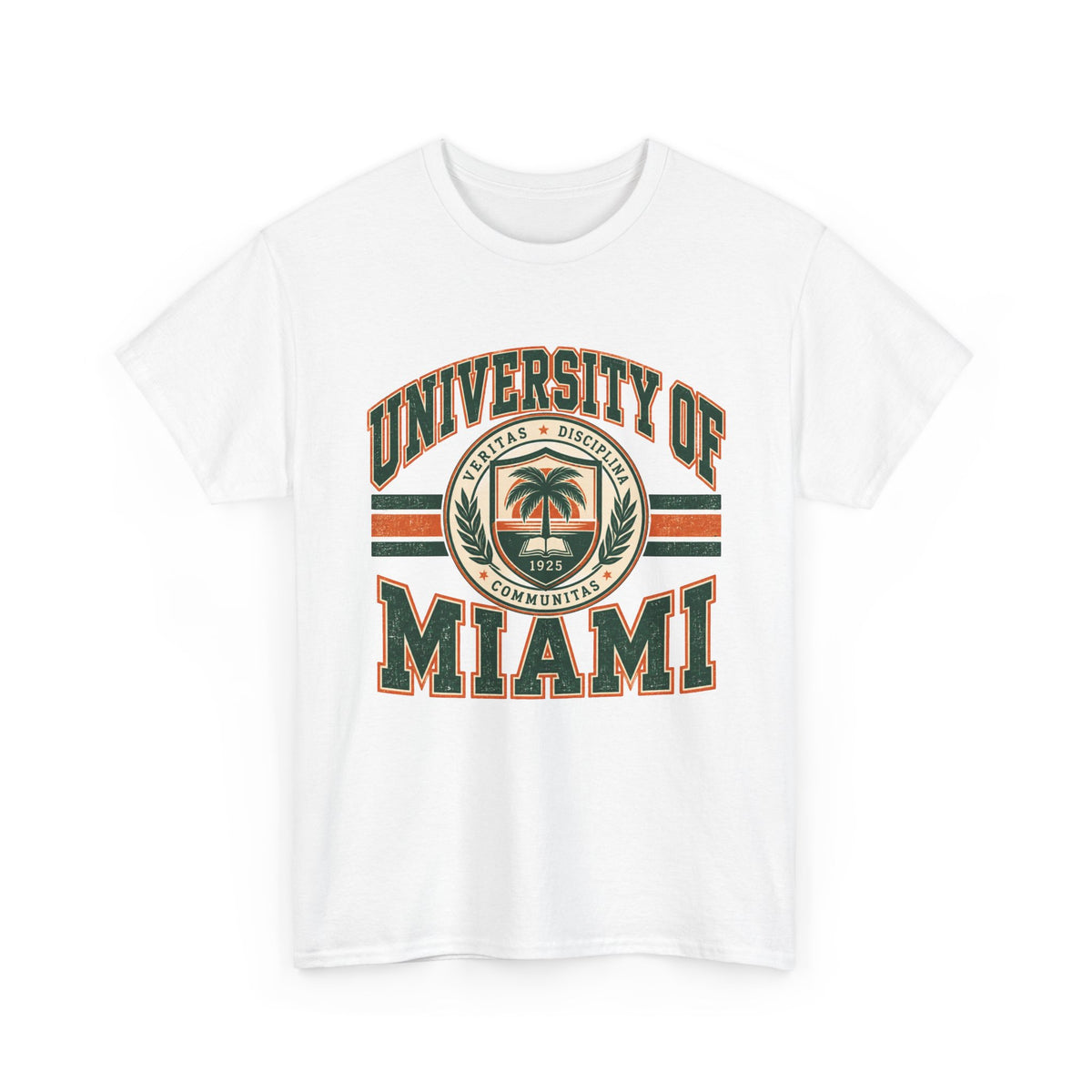 University of Miami Vintage Collegiate T-Shirt