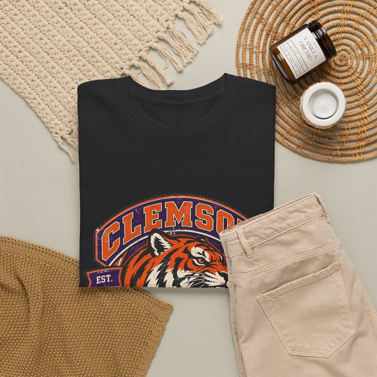 Clemson Tigers Tiger Logo T-Shirt