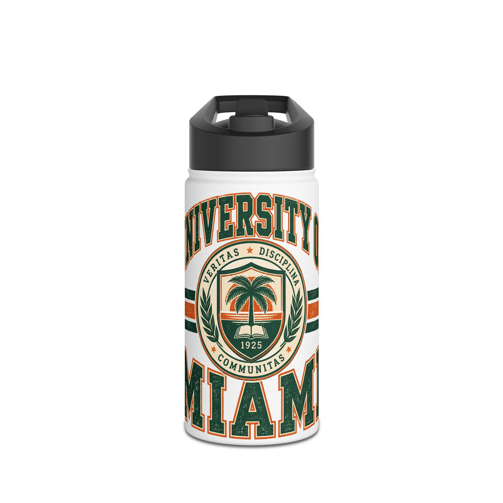 University of Miami Stainless Steel Water Bottle