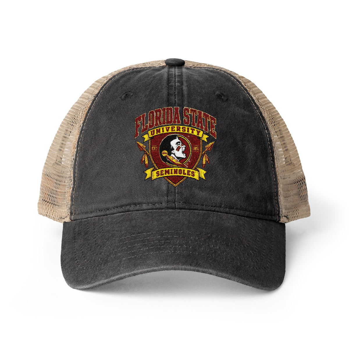 Women's Washed Mesh-Back Cap