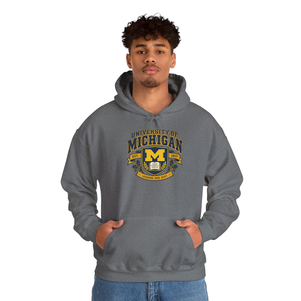University of Michigan Wolverines Logo Hoodie