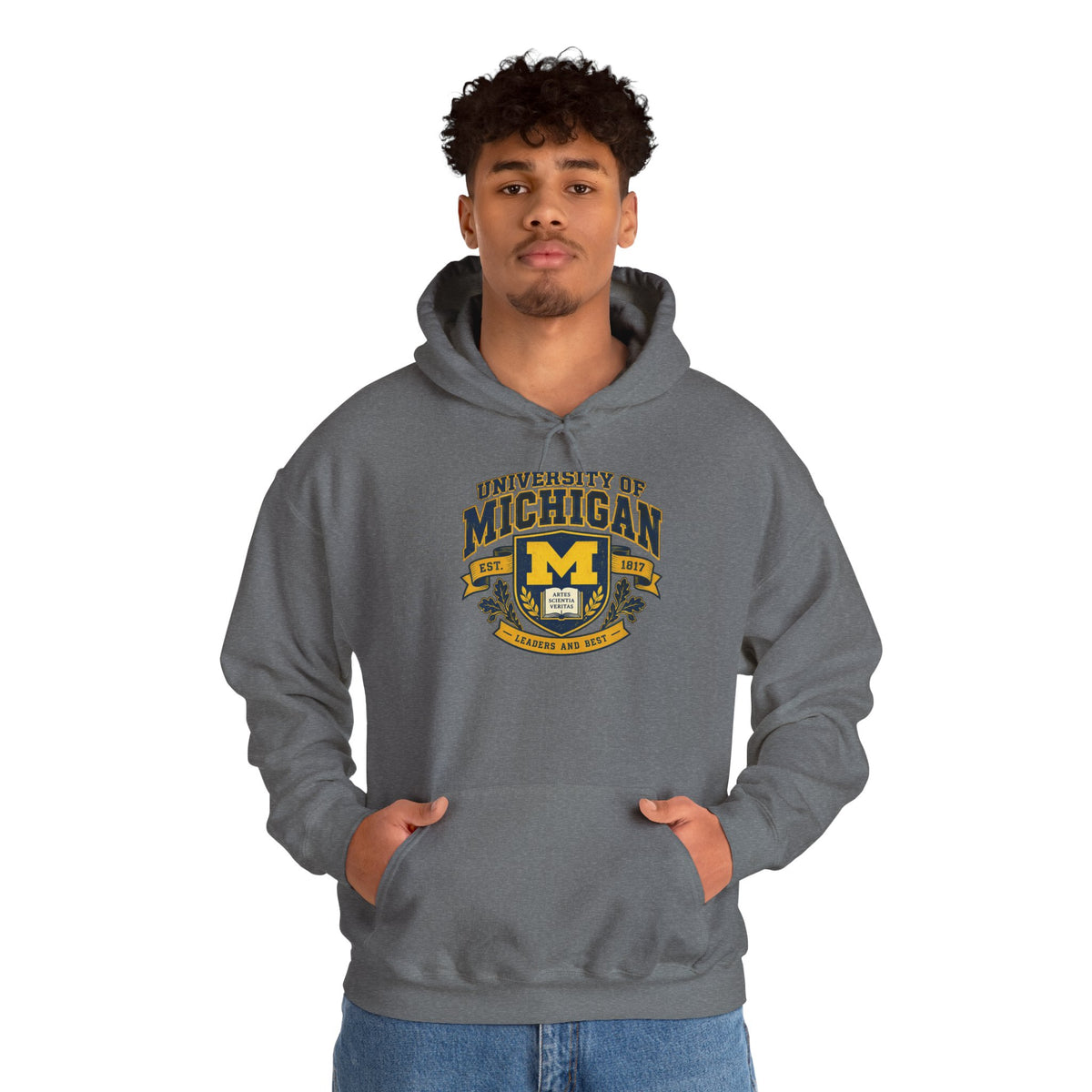University of Michigan Wolverines Logo Hoodie