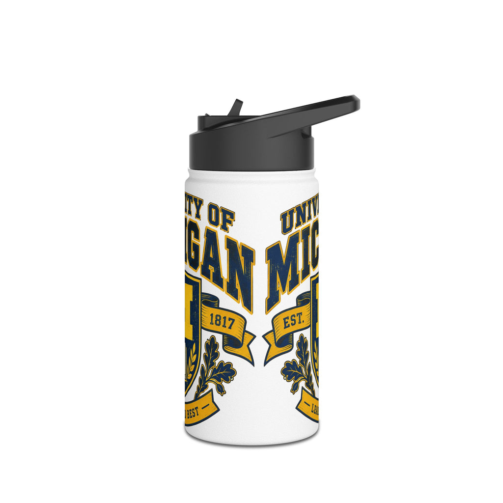 University of Michigan Wolverines Stainless Steel Water Bottle