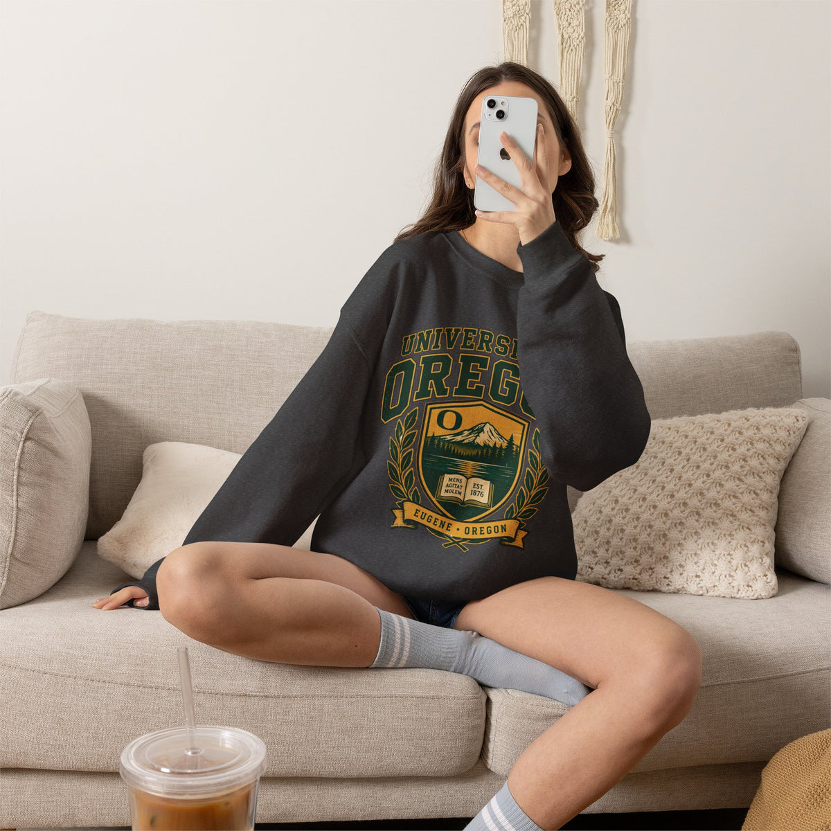 University of Oregon Crewneck Sweatshirt
