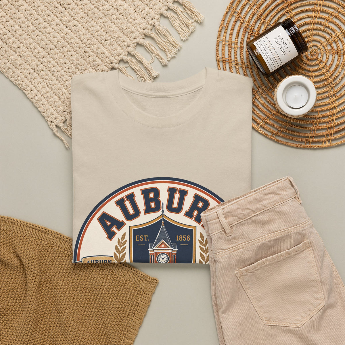 Auburn University Vintage Logo T-Shirt