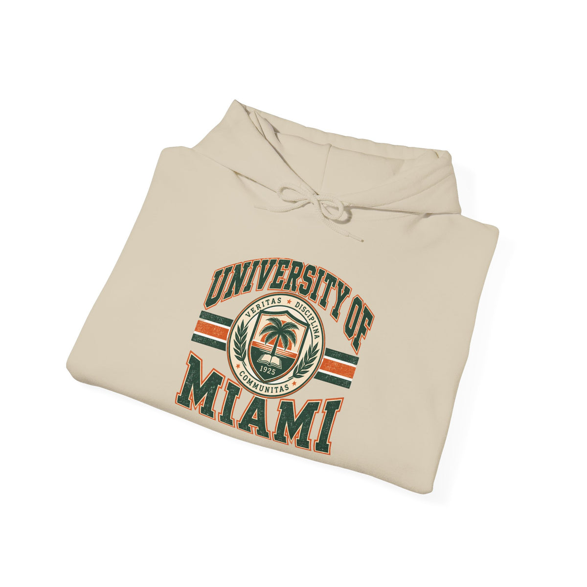 University of Miami College Logo Hoodie