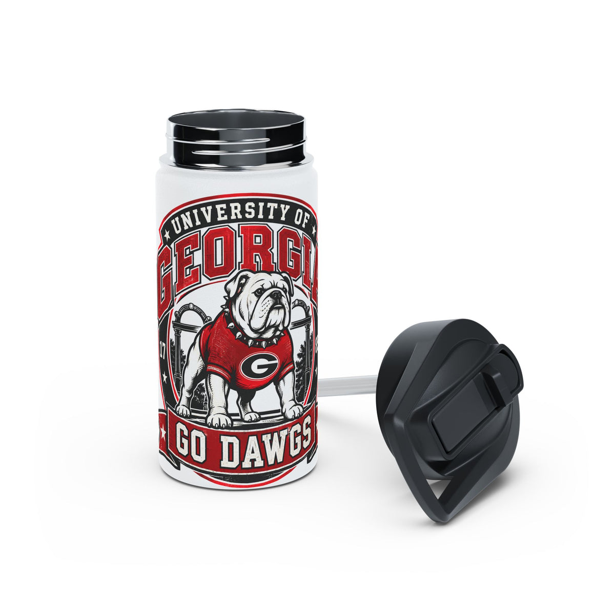 University of Georgia Stainless Steel Water Bottle