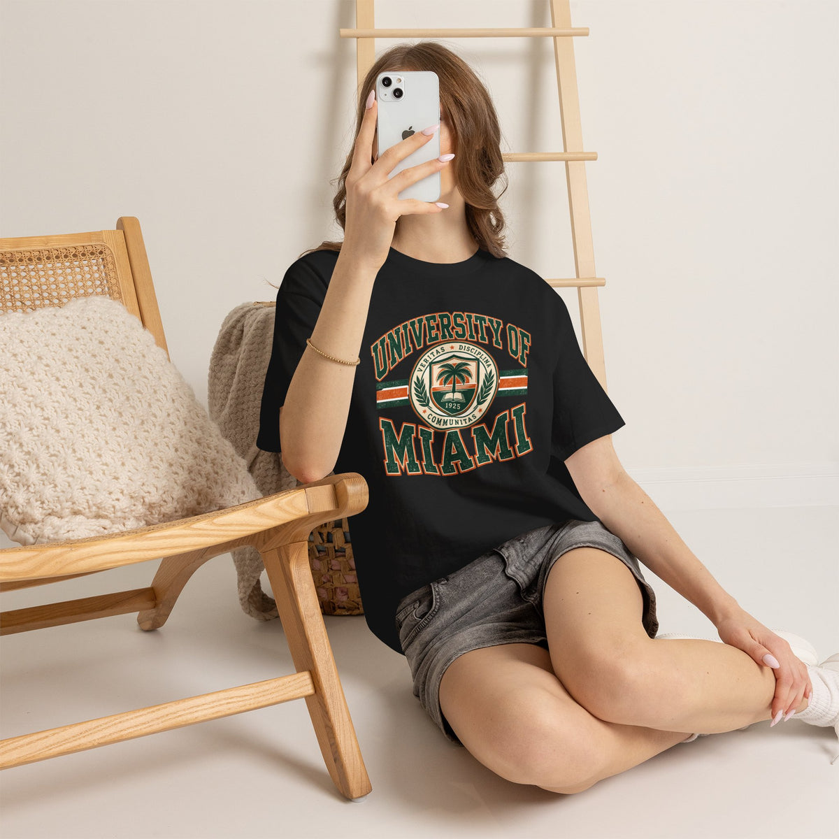 University of Miami Vintage Collegiate T-Shirt