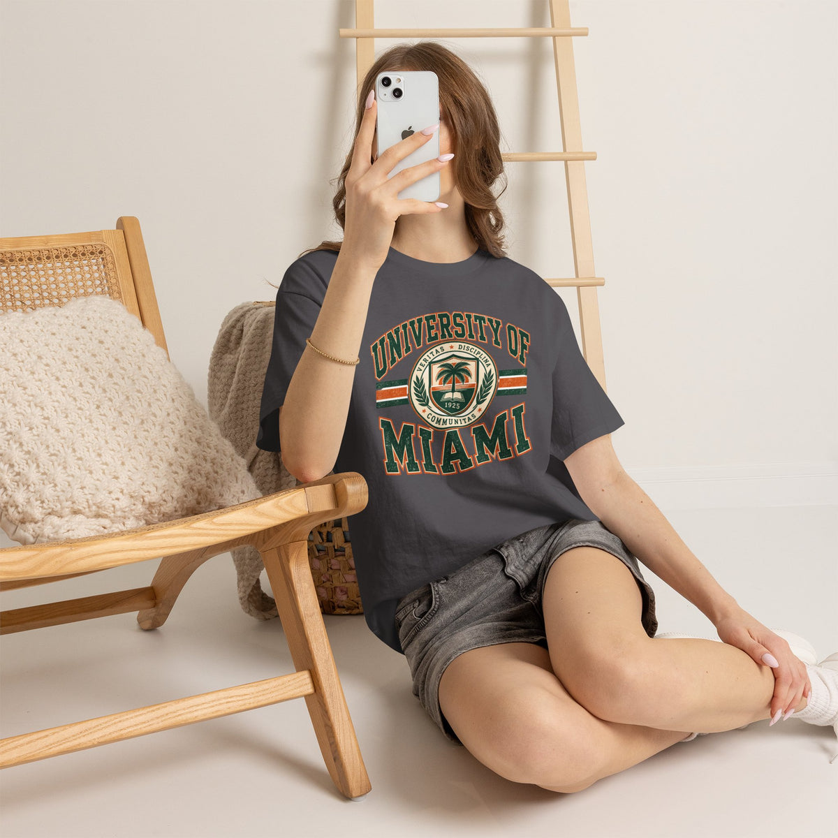 University of Miami Vintage Collegiate T-Shirt