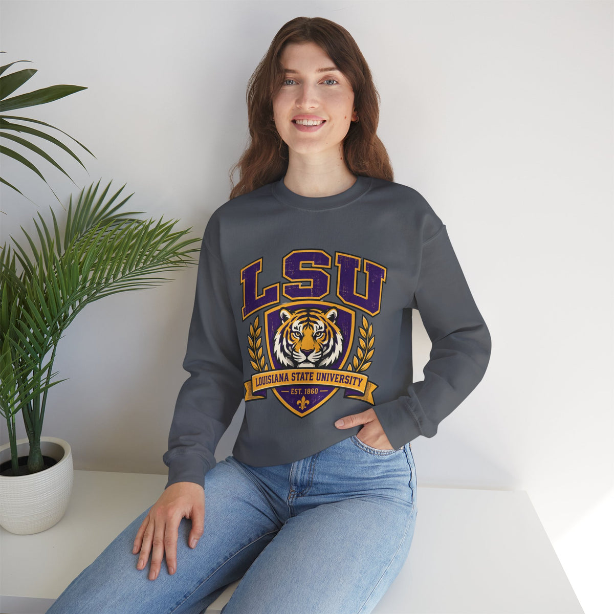 Louisiana State University Crewneck Sweatshirt