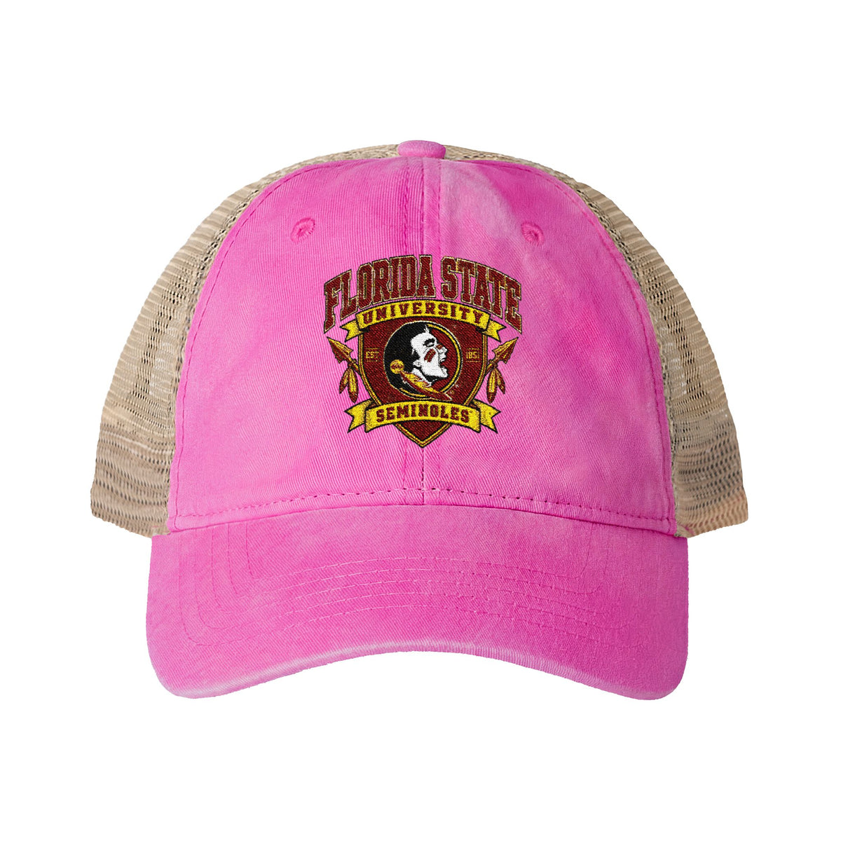 Women's Washed Mesh-Back Cap