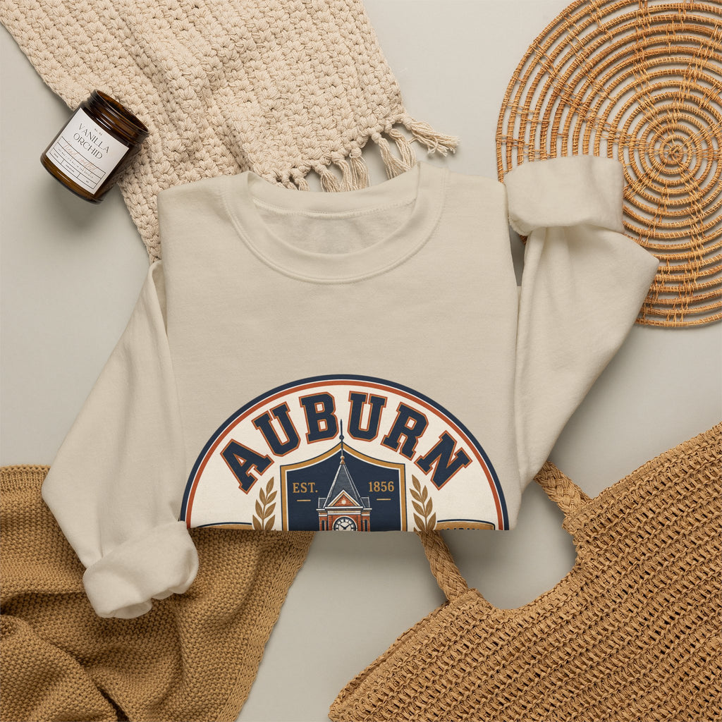 Auburn University Vintage Crest Crewneck Sweatshirt