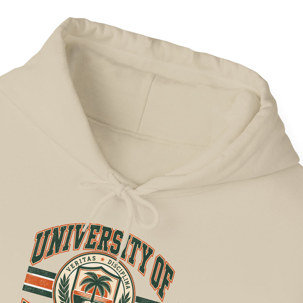 University of Miami College Logo Hoodie