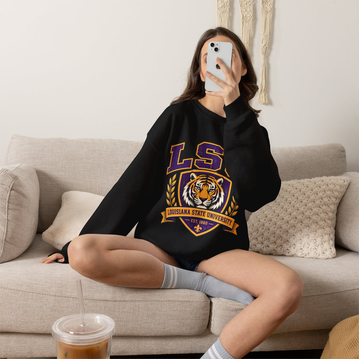 Louisiana State University Crewneck Sweatshirt