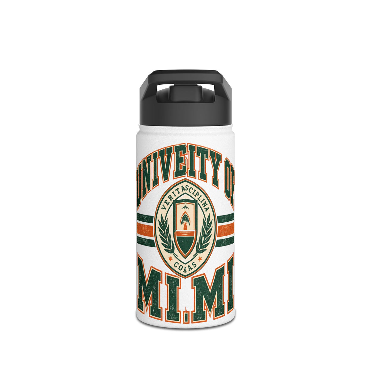 University of Miami Stainless Steel Water Bottle