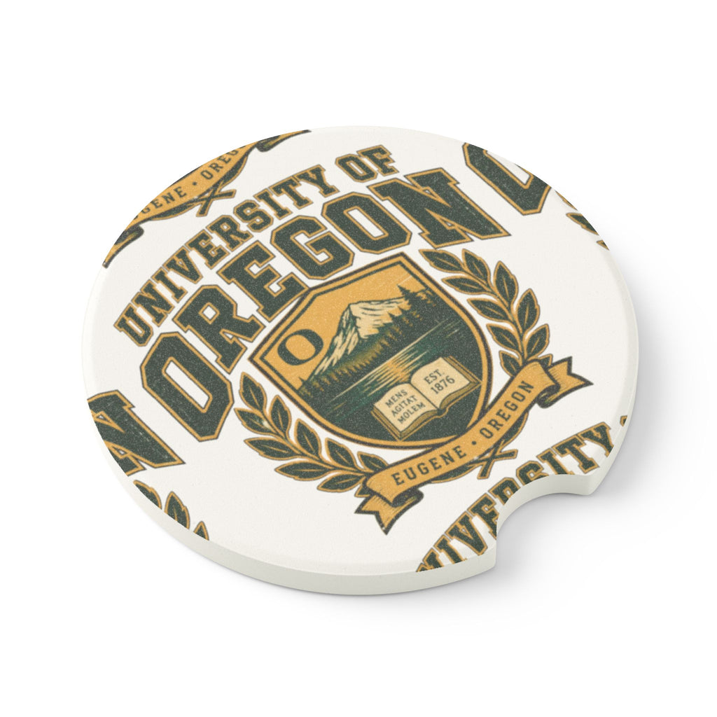 University of Oregon Soapstone Car Coaster