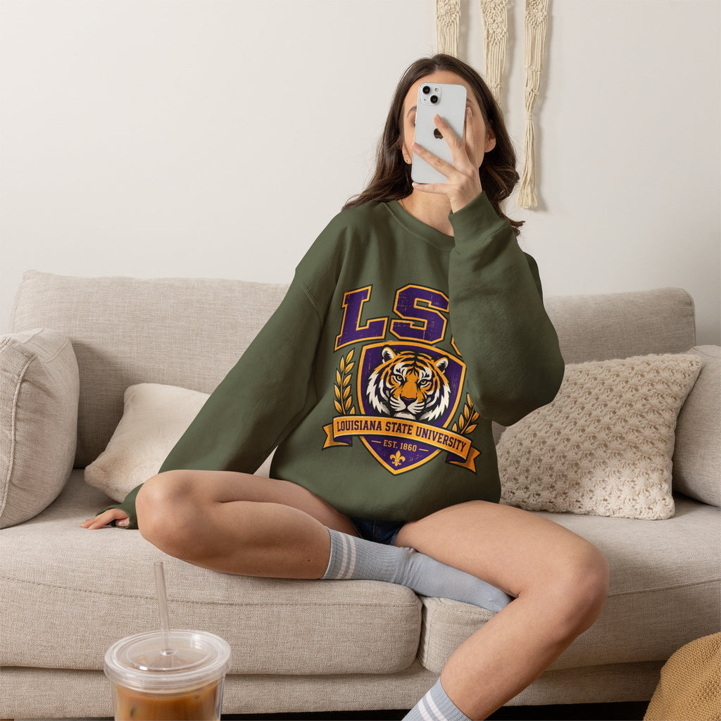Louisiana State University Crewneck Sweatshirt