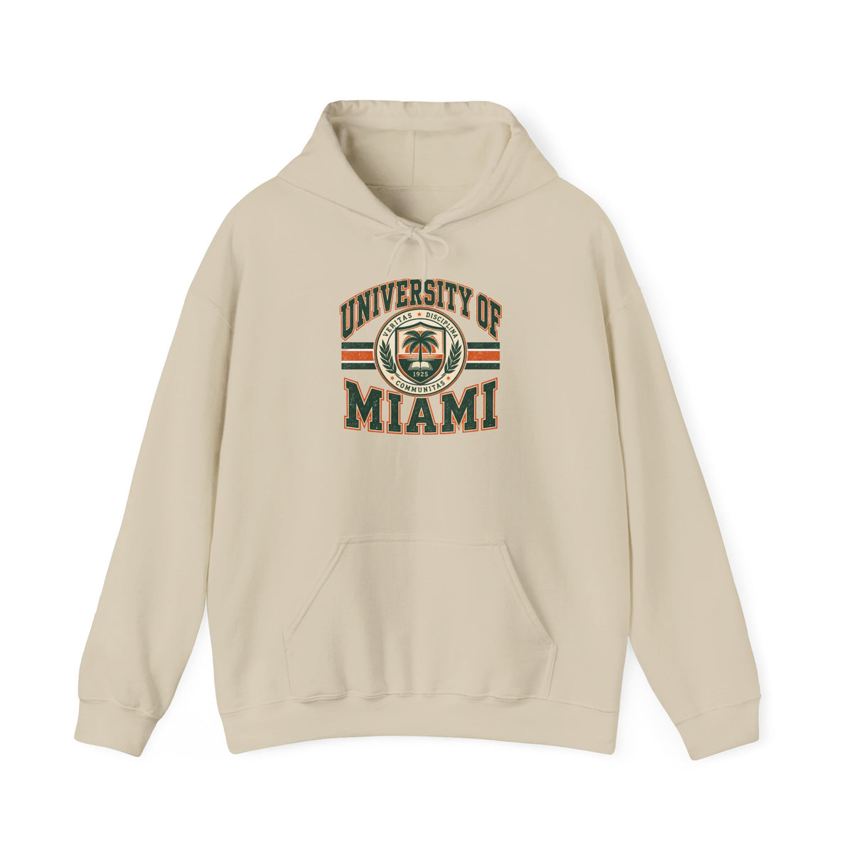 University of Miami College Logo Hoodie
