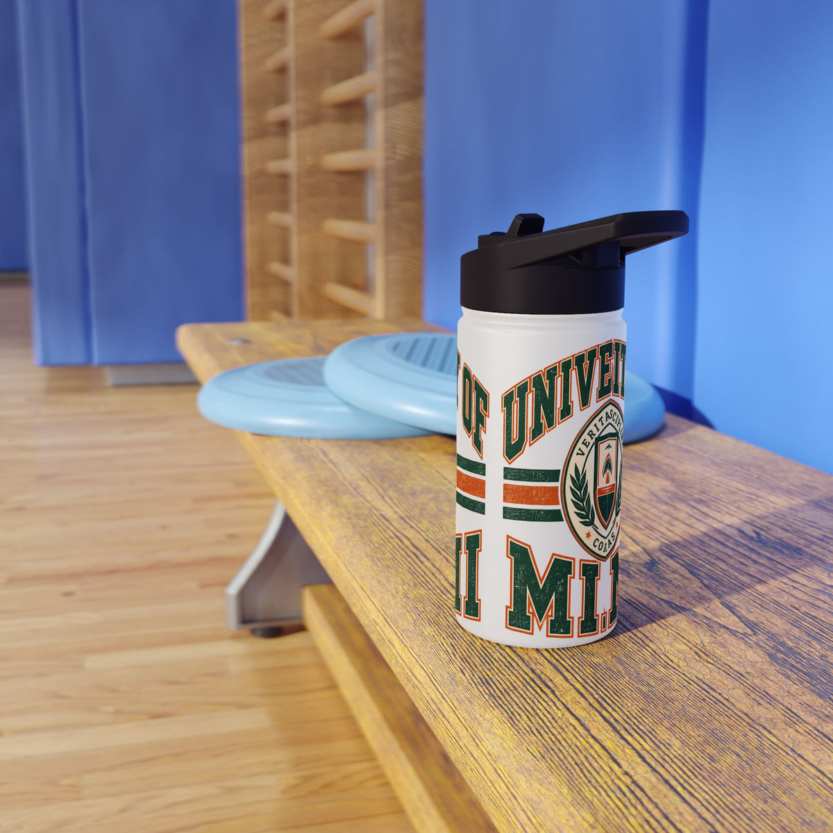 University of Miami Stainless Steel Water Bottle