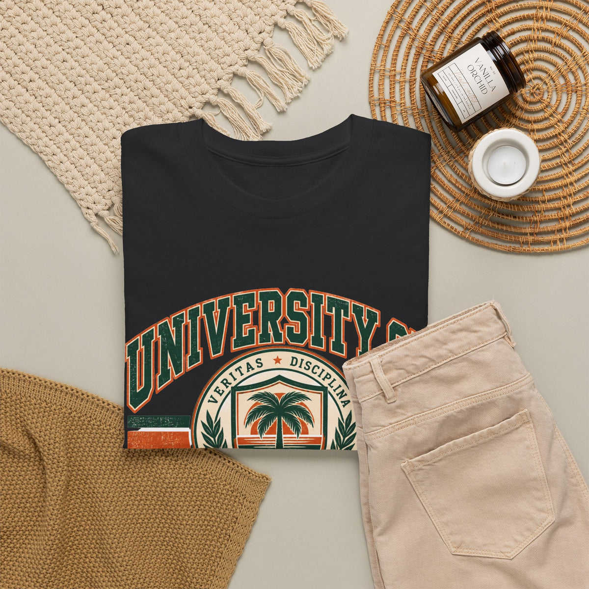 University of Miami Vintage Collegiate T-Shirt