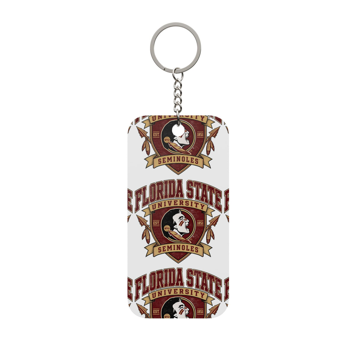 Double-Sided Keychain Charm