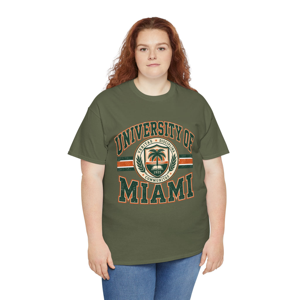 University of Miami Vintage Collegiate T-Shirt