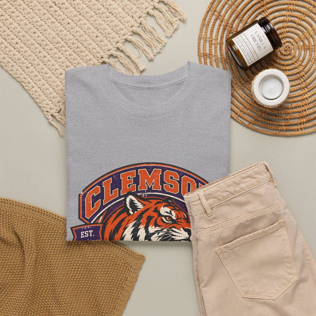 Clemson Tigers Tiger Logo T-Shirt