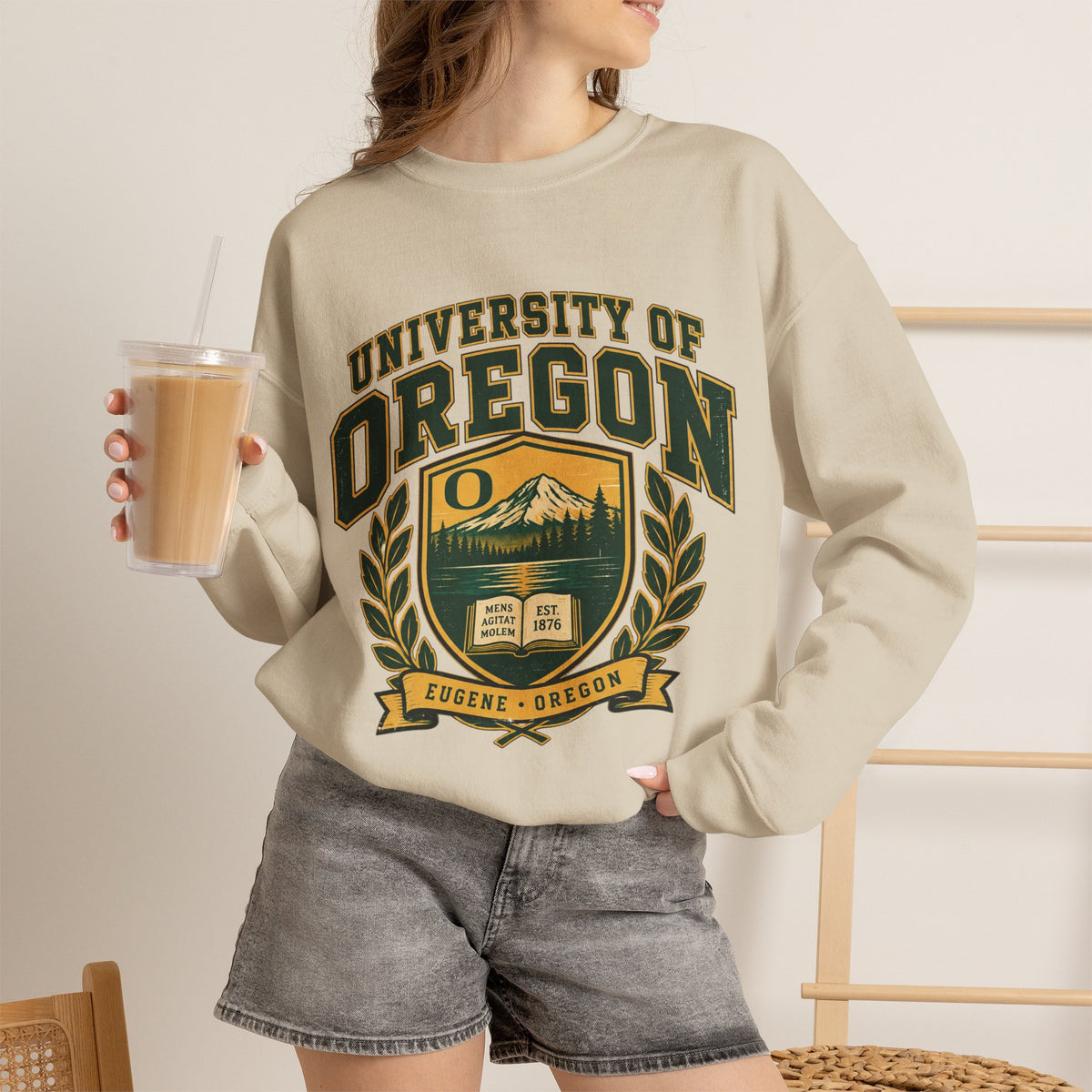 University of Oregon Crewneck Sweatshirt