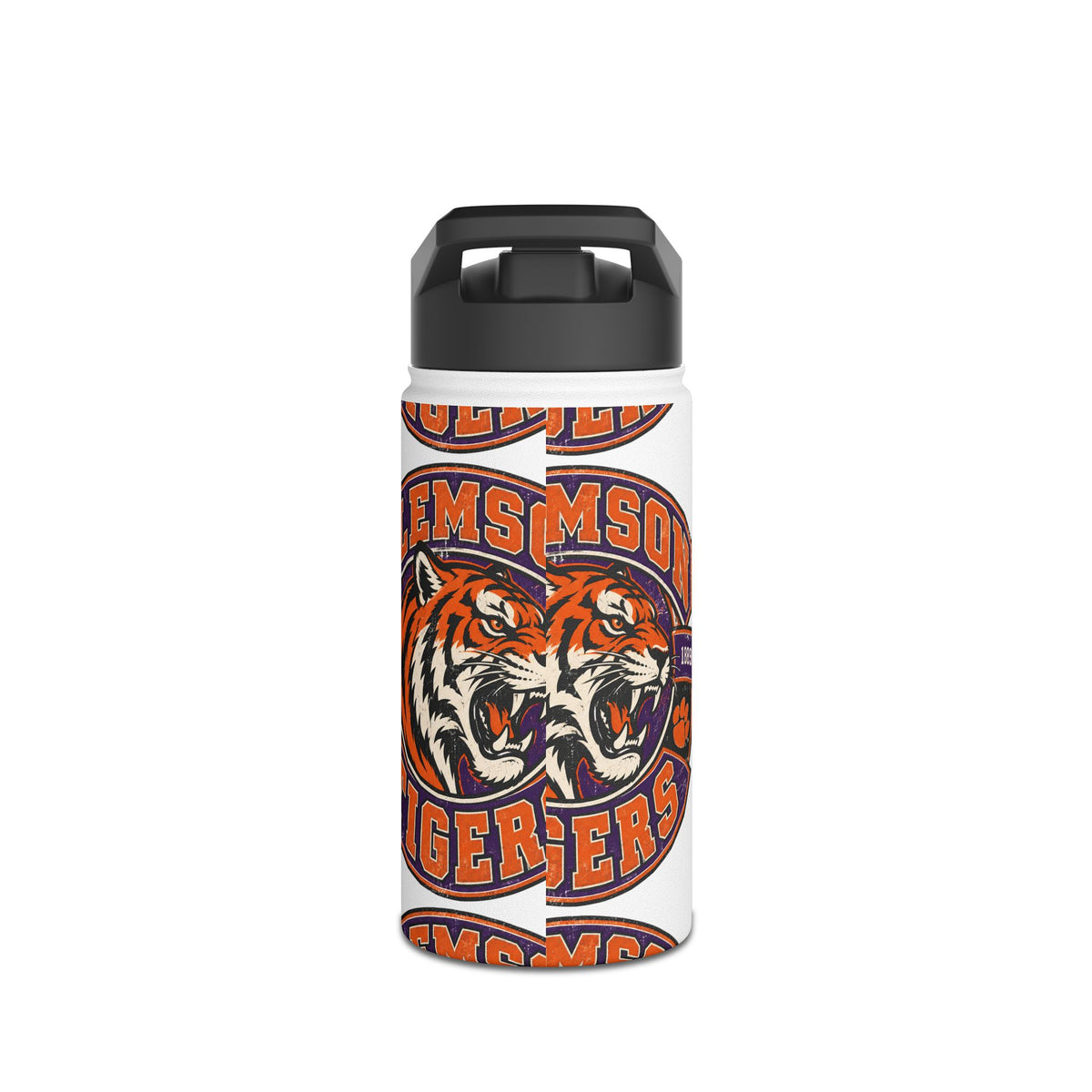 Clemson Tigers Stainless Steel Water Bottle