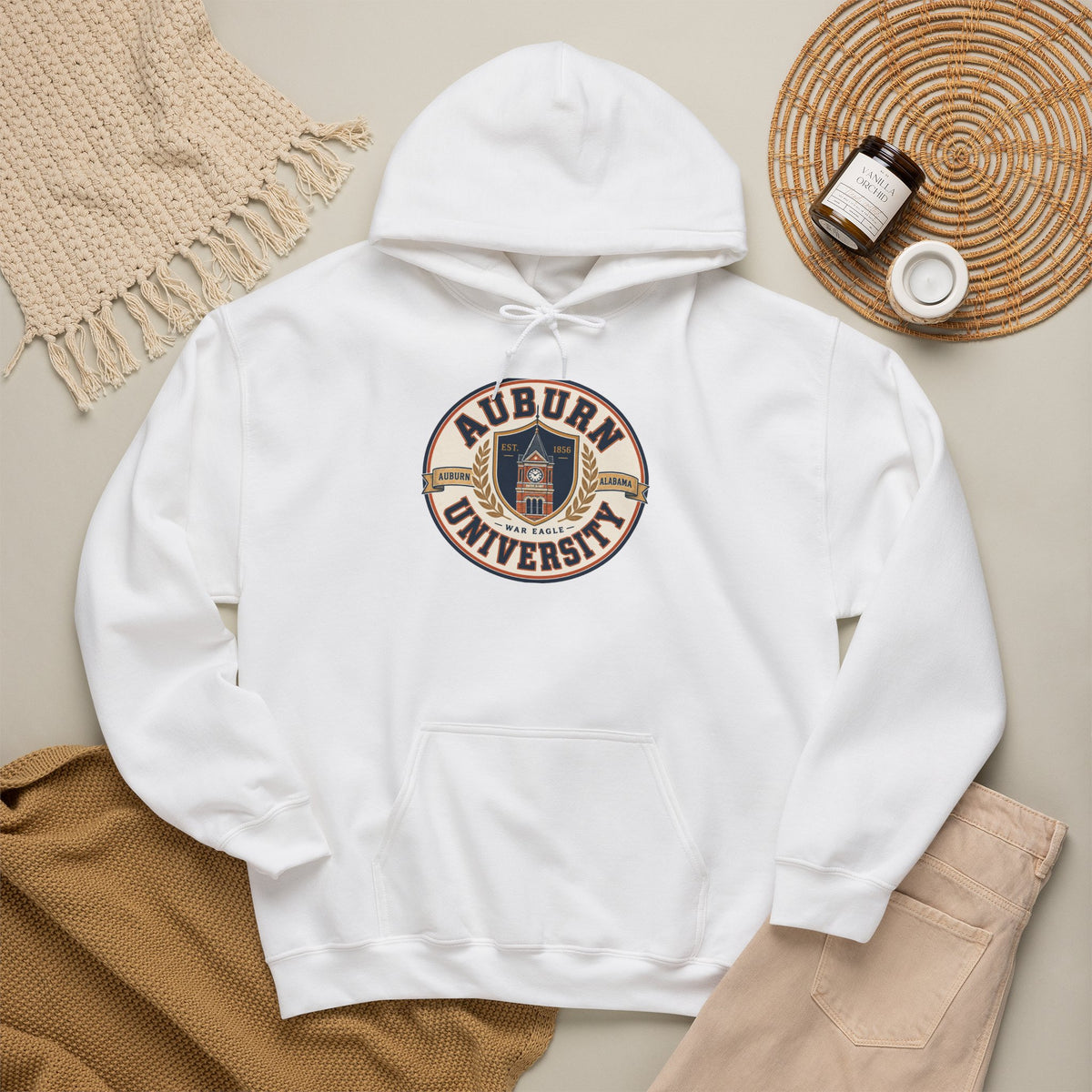 Auburn University Logo Hoodie
